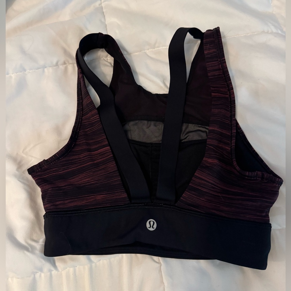 lululemon athletica Patterned Sports Bra